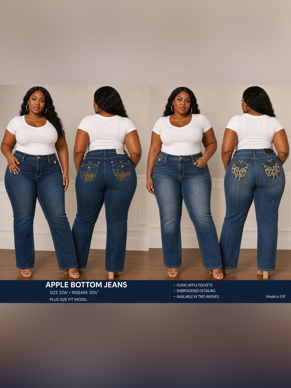 🍎🍎 Apple Bottom jeans size 22 BOGO Buy one get one free